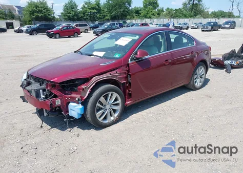 2017 Buick Regal Turbo Premium Ii из США, поврежденный, VIN 2G4GR5GX2H9102692